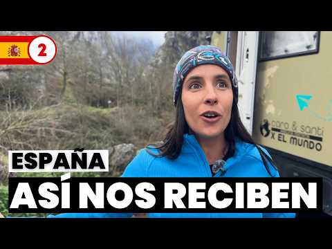 Así son los ESPAÑOLES 👆Primeras impresiones de ESPAÑA 🇪🇸 Ep.2 [Picos de Europa, Asturias]
