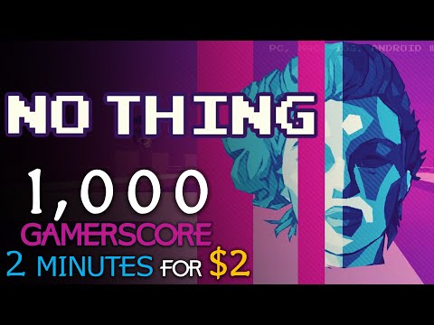 1,000 Gamerscore in 2 minutes ((for $2)) - NO THING - Achievement Guide (Level Skip + Glitch)