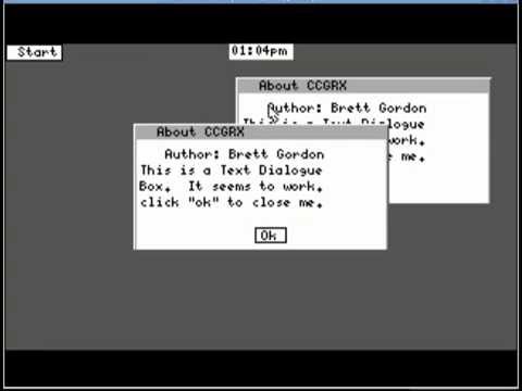 ccgrx - windowing for the Tandy CoCo3