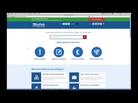 Introducing the updated Suffolk County Council Website