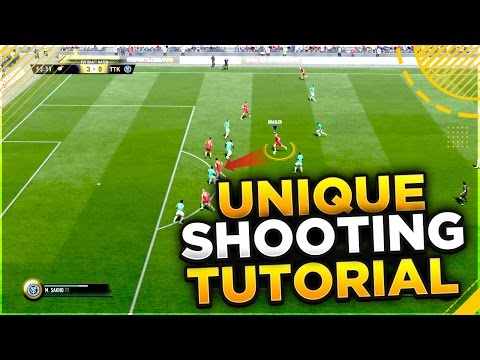 FIFA 17 UNIQUE SECRET SHOOTING TRICK! BEST EVER FINESSE SHOT TUTORIAL - TIPS & TRICKS