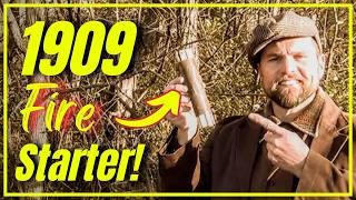 DIY 1909 Fire Kindler: A Timeless Way to Start Campfires