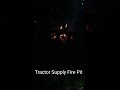 Tractor Supply fire pit