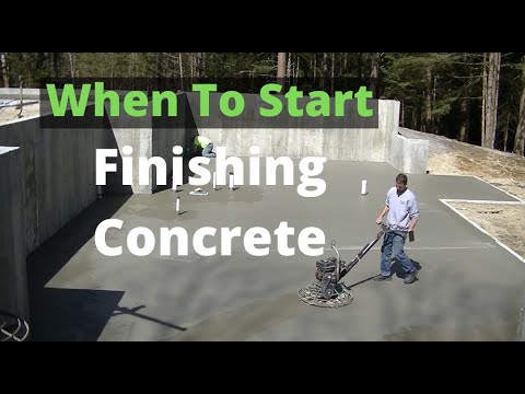 When To Start Finishing Concrete (My Tips & Techniques)