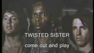 TWISTED SISTER - Come Out And Play (Fan-made Music Video)