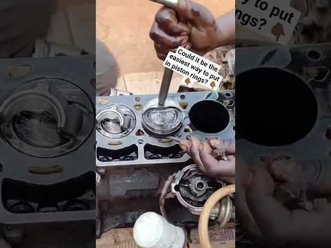 how do you do your piston rings installation?