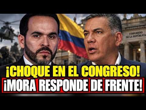 ¡NO ERA SOLO EL BOMBARDEO! Mora DESTAPÓ la crisis de la Fuerza Pública en pleno Congreso