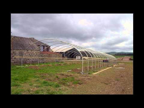 Installation of Commercial Greenhouse