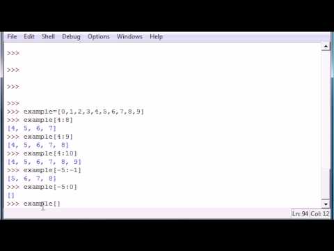 Python Programming Tutorial 10 Slicing