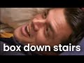 Box Down Stairs Jackass Too Hot For MTV