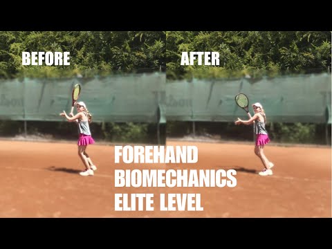Acceleration and Spin on the Forehand