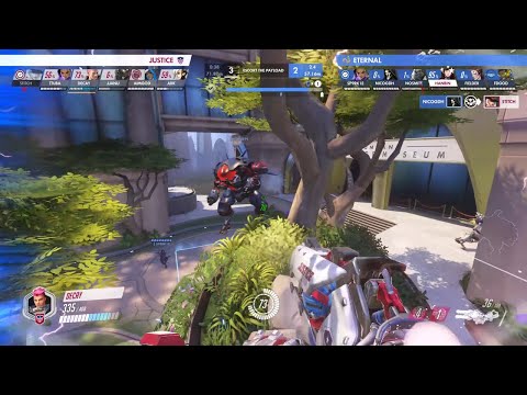 DECAY ZARYA POV Playoffs | Full Match | Washington Justice vs Paris Eternal | OWL Season 2020