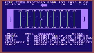 Football for the Atari 8-bit family