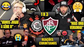 REAÇÕES dos CORINTIANOS - CORINTHIANS 1x3 FLUMINENSE - 6 DERROTAS SEGUIDAS - BRASILEIRÃO 2026