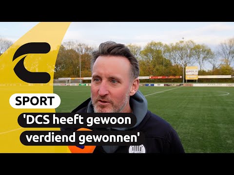Eldenia coach Vincent Jansen's reaction after 2-0 defeat at DCS | Connect