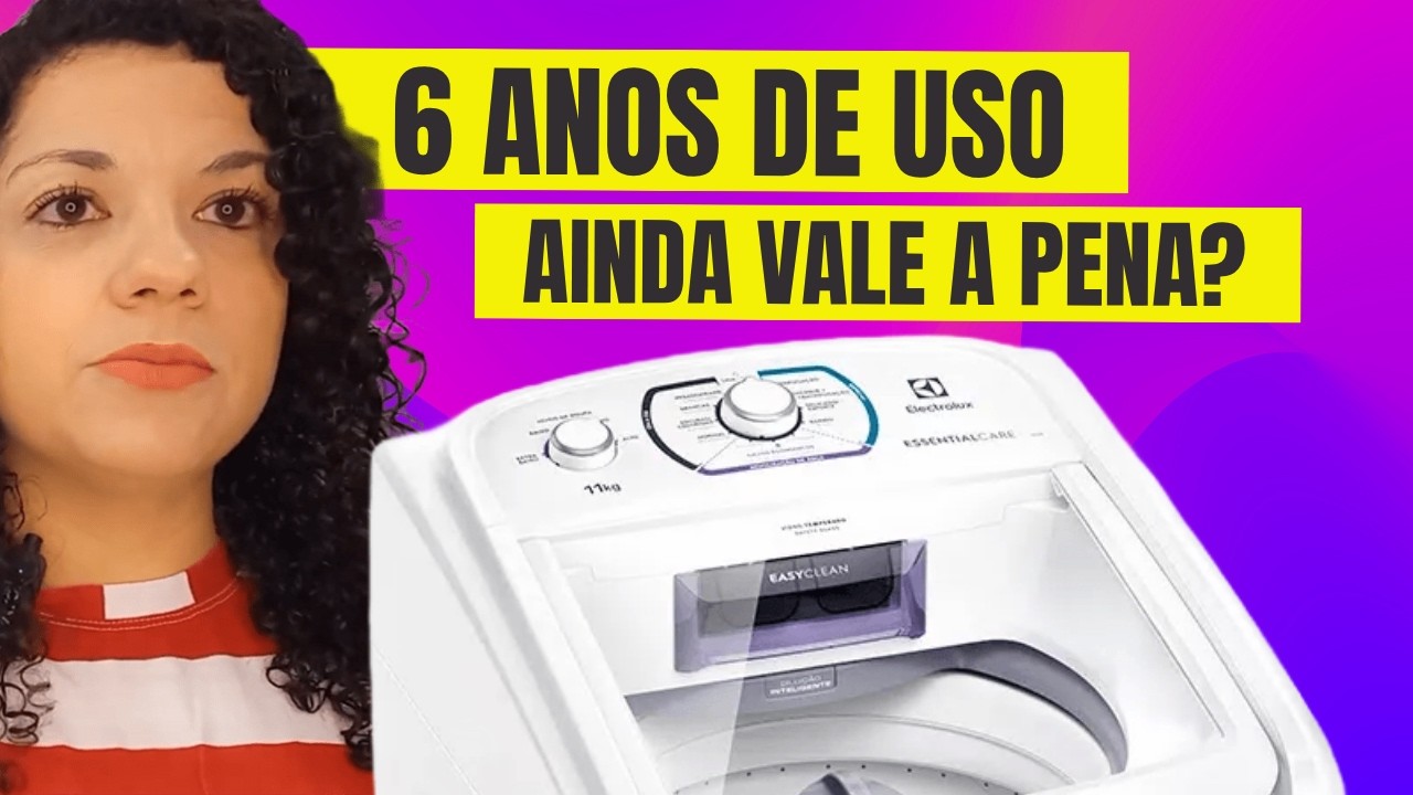 Miniatura da avaliação em vídeo de Lavadora Electrolux Essencial Care 11kg