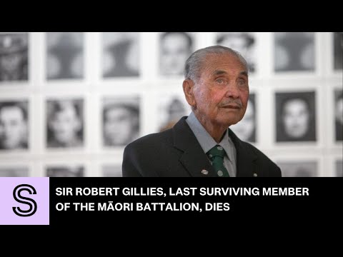 Sir Robert Gillies, last surviving member of the Māori Battalion, dies | Stuff.co.nz