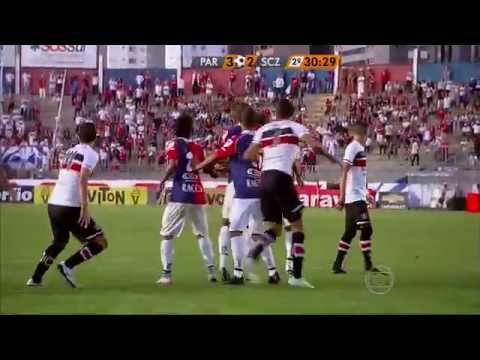 Parana Clube 3 - 2 Santa Cruz. Serie B  2015