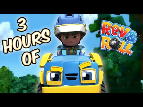 Full Episodes of Rev & Roll! | 3 Hour Compilation