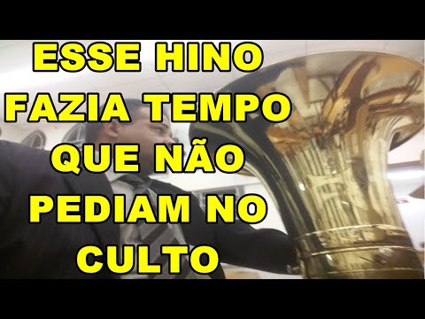 CULTO CCB - ESSE HINO FAZIA MUITO TEMPO QUE NÃO PEDIAM / HINO 73  SEMEAREI, SEMEAREI / TUBA KING.