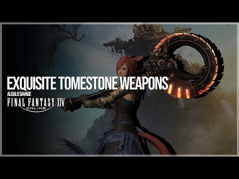 EXQUISITE TOMESTONE WEAPONS - FFXIV Item Preview