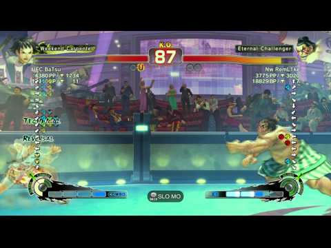 SSFIVAE~ Makoto (UFC BaTsU) vs.  E.Honda (Nw RemL1Ke) HD