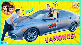 NICOLE APRENDE A MANEJAR | Las Leoncitas Kids