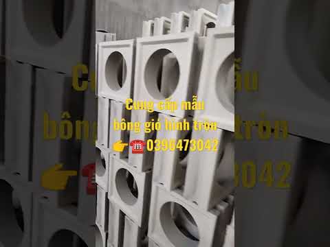 mẫu bông gió hình tròn