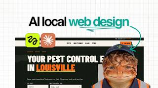 I Built an AI Website for a Local Business (frank the frog / Higgsfield AI Influ