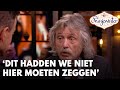 Wilfred en Johan evalueren tafelgast: 'Dit hadden we beter achter de schermen kunnen bespreken...'