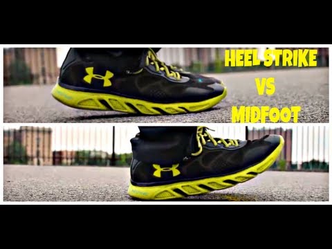 初學者的跑步姿勢。腳跟擊打與腳掌中段 (Running Form for beginners: Heel Strike versus Midfoot)