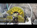 Dsei Black Kala Engine  Ruston Power Engine starting Startup Hornsby powerful machine Floor Mill