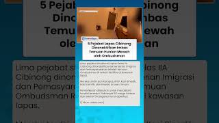 Download lagu TEGAS! 5 PEJABAT LAPAS Cibinong Dinonaktifkan Imbas Temuan Hunian Mewah oleh Ombudsman mp3