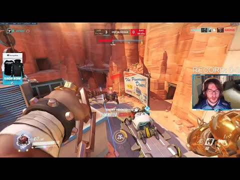 #1 WORLD TANK - HARBLEU! - HAMMOND + ROADHOG GAMEPLAY OVERWATCH SEASON 30 TOP 500