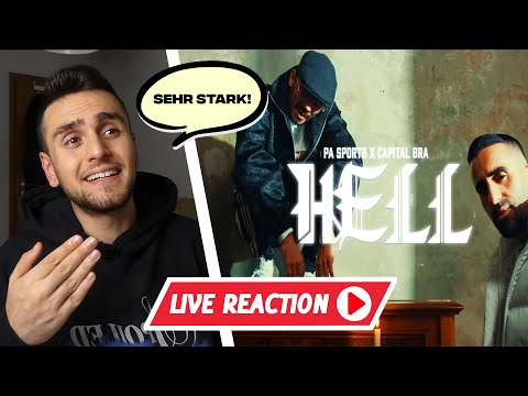 TOLLE STORY❤️️ PA SPORTS X CAPITAL BRA - HELL (prod. by Chrizmatic) 🔴 LIVE Reaction