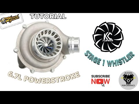Blessed Performance' @KCTURBOS Stage 1 Whistler (6.7L Powerstroke) Tutorial