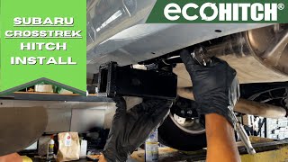Subaru Crosstrek EcoHitch X7365 installation walkthrough
