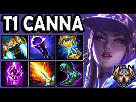 Akali TOP vs Jayce [ T1 Canna ] Patch 10.25 Korea Challenger ✅