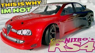 HPI SUPER Nitro RS4 Alfa Romeo - Rust To Legend Transformation - Start to Finish Satisfying