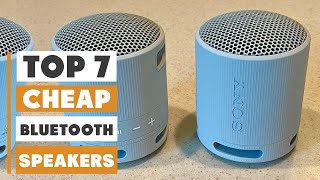 7 Best Cheap Bluetooth Speakers You Can Buy in 2025