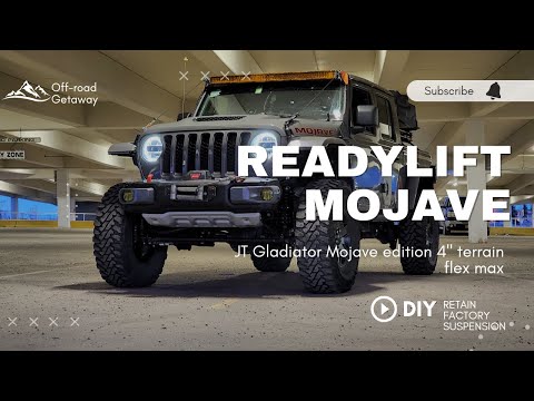 2021 JEEP GLADIATOR MOJAVE GETS LIFTED on 37s : Readylift 4 inch Lift Kit Install