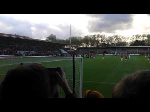FC United vs Benfica // Players Entering The Pitch