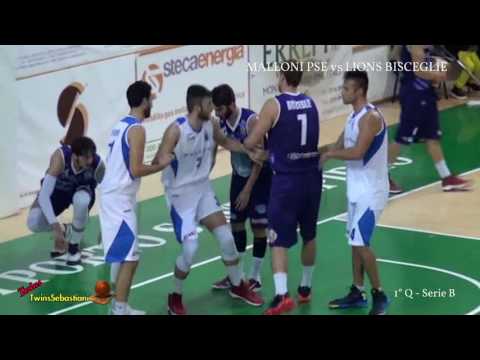 1°/2°Q  MALLONI PSE vs LIONS BISCEGLIE 06/11/2016 Serie B