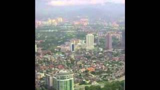 preview picture of video 'Uizicht over de stad Kuala Lumpur'