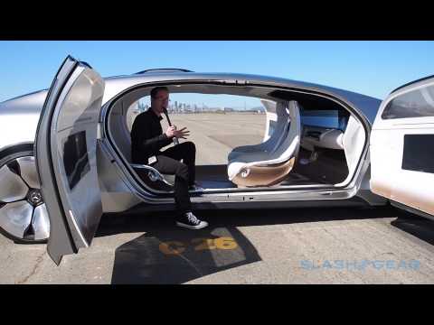 Mercedes Benz F 015 Walkthrough (live coverage in SF)