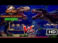 ️TARBOSAURUS VS REXY ️ CAMPAMENTO CRETÁCICO AVENTURA MISTERIOSA