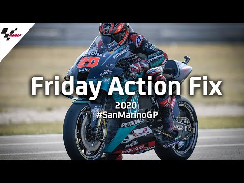 MotoGP サンマリノGP どのライダーが優勝してもおかしくない2020年MotoGPシーズン。気合の入ったフリー走行ハイライト動画【MotoGPを無料で楽しめる無料動画】