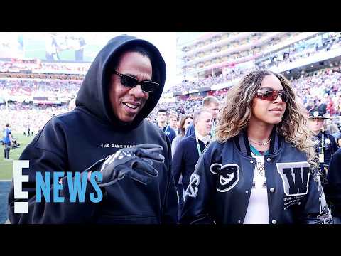 Jay-Z, Beyoncé's Daughters Rumi, Blue Ivy Step Out at Super Bowl 2026 | E! News