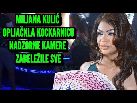 MILJANA KULIĆ OPLJAČKALA KOCKARNICU, NADZORNE KAMERE ZABELEŽILE MOMENAT KRAĐE!? ONA SE GUŠI U SUZAMA