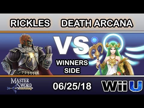 Master Sword Monday - HTP | Rickles (Ganon) Vs Death Arcana (Palutena) Winners Pool - Smash 4